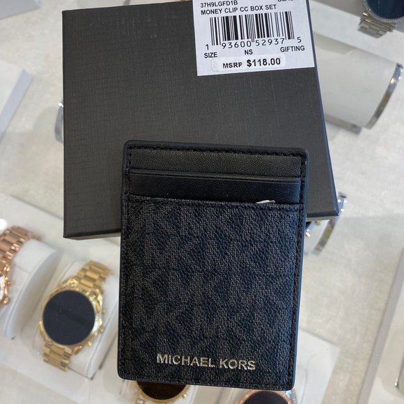 COPY - 37H9LGFD1B-Men Card Case Money Clip WT - Picture 2 of 5